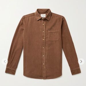 Portuguese Flannel Lobo Cotton-Corduroy Shirt XL